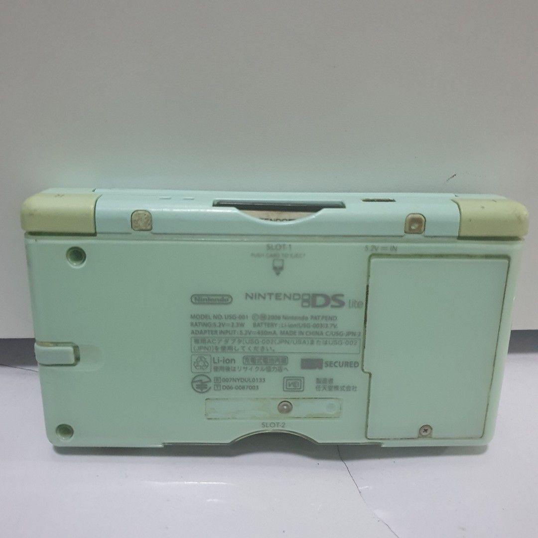Selling Teal DS Lite (Category: Nintendo) located in Quezon City. Submitted by itemsforadoption (Listing ID 1435476213, Image 3). Description: Important note: carousel sellers have limited replies. If I can't reply, feel free to message me on 09338548592 Rfs: Its 2026! Happy New Year! Hoping you have a good year ahead of you! If you have questions feel free to send a message. Though I'll most likely be able to reply from 10am to 8pm. Please be pa