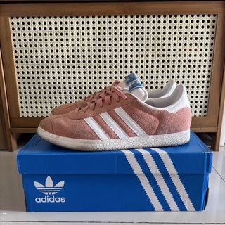adidas gazelle silver green womens ADIDAS originals, Gazelle suede trainers – MonkeyShu main image 1