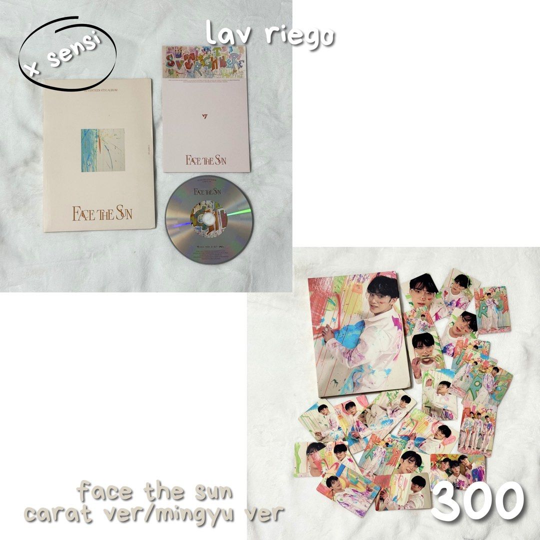 Seventeen Unsealed Albums (Category: CDs & DVDs) located in Masinloc. Submitted by em1997 (Listing ID 1435480411, Image 3). Description: see photos for details & prices.