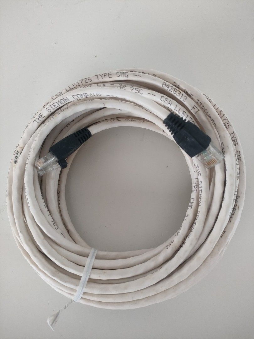 Siemon Ethernet Cable - White442120470706923520
