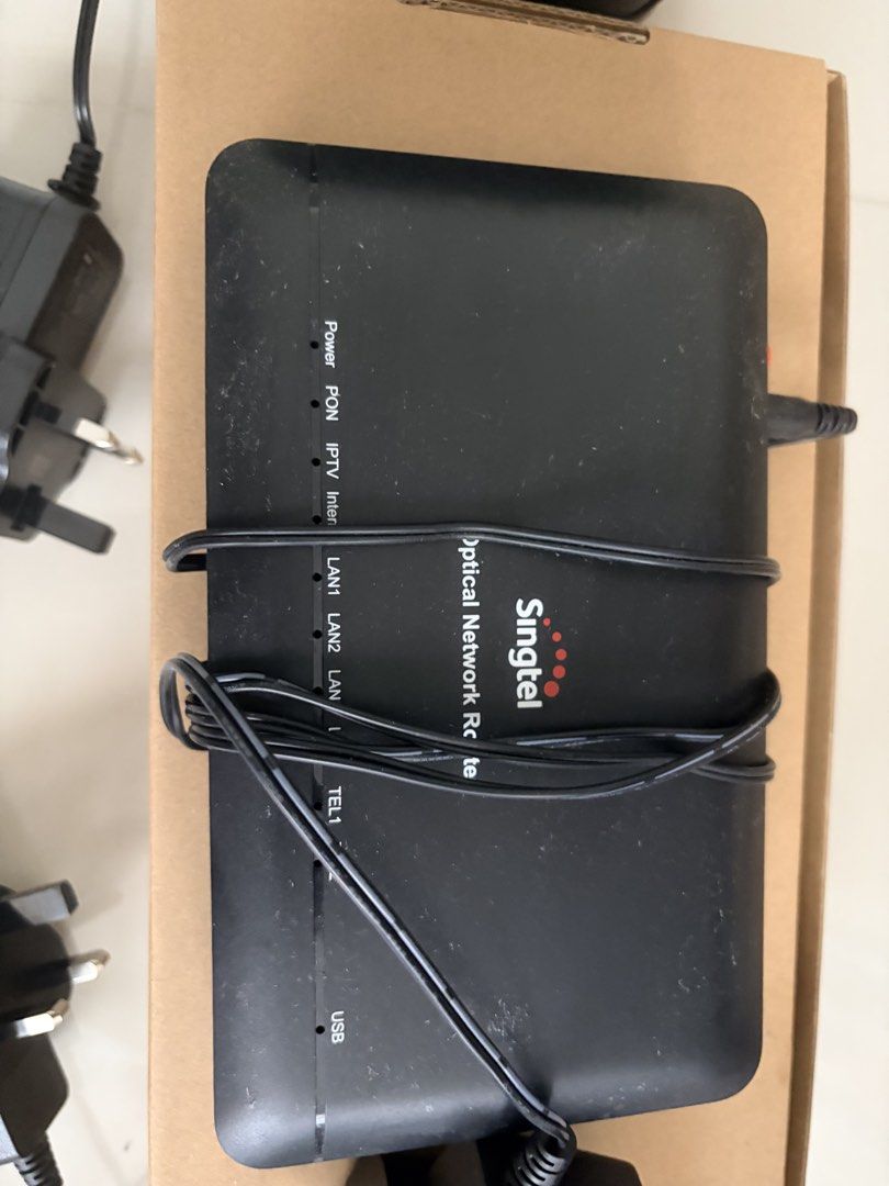 Singtel Optical Network Router Set442003260504821761
