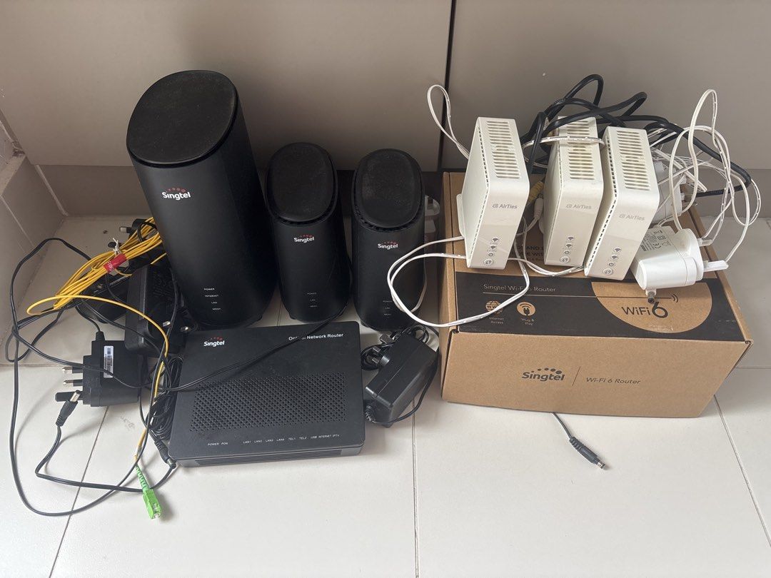 Singtel WiFi 6 Router Set441906520727889922