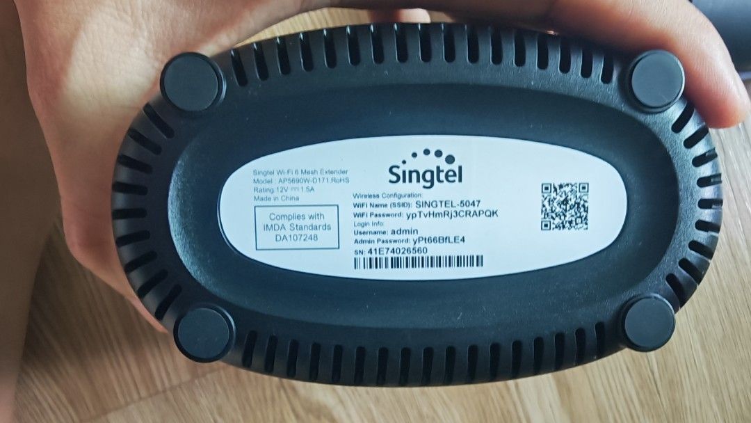 Singtel Wish 6 Mesh Router442128396326676482