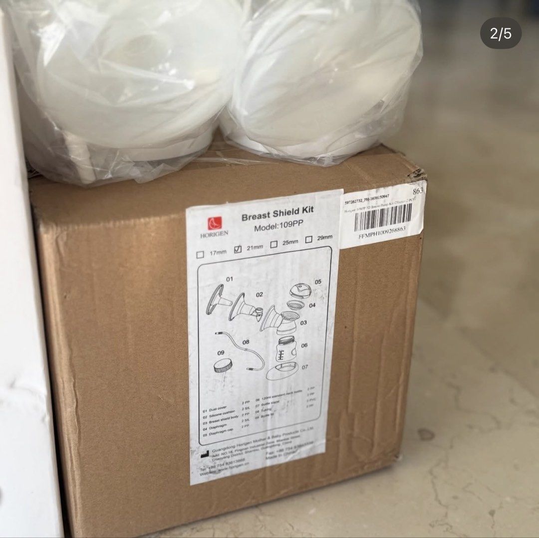 Spectra Dual S Premium Electric Breast Pump (Category: Breastfeeding & Bottle Feeding) located in San Juan City. Submitted by tinywaddles (Listing ID 1435338468, Image 2). Description: Spectra Dual S Original price Php 17,000+ Horigen flange set (2 pairs • 21mm & 24mm) — Bec the spectra ones are matigas / masakit daw! But haven’t tried hehe Original price Php 1,100 each ❗️BRAND NEW (Spectra opened just to test if working. Flange sets all sealed) 