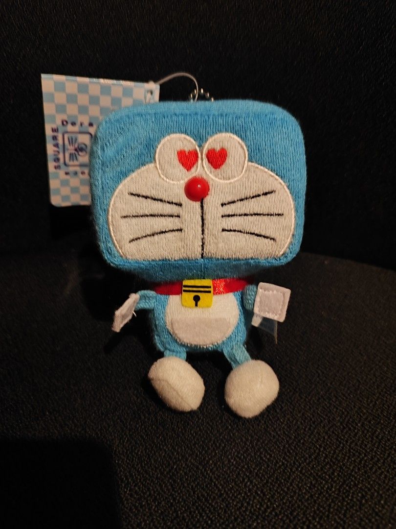 Square-Shaped Head Doraemon Charm Keychain Plush Toy Mascot (Category: Plushies & Soft Toys) located in Bayugan. Submitted by yeszhacaro (Listing ID 1435501258, Image 1). Description: DM FOR MORE DETAILS!! What you see is what you get po ! 💓 ✅ ON-HAND and AUTHENTIC/ORIGINAL ◾Mode of payment — Gcash only 💸 ◾Mode of delivery - J&T LOCATION : Mindanao, Agusan del Sur ✨ ❗ADDITIONAL INFORMATION:❗ • Brand new with tag • No flaws, maybe a little dusty