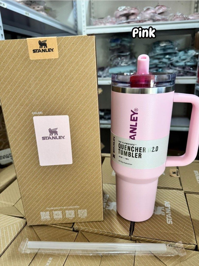 Stanley Flip Straw 40oz (Category: Water Bottles & Tumblers) located in Angeles City. Submitted by btsvtreasures (Listing ID 1435435708, Image 3). Description: Stanley flipstraw 40oz limited stocks only ₱699 only loc: pamp mod: direct jnt.