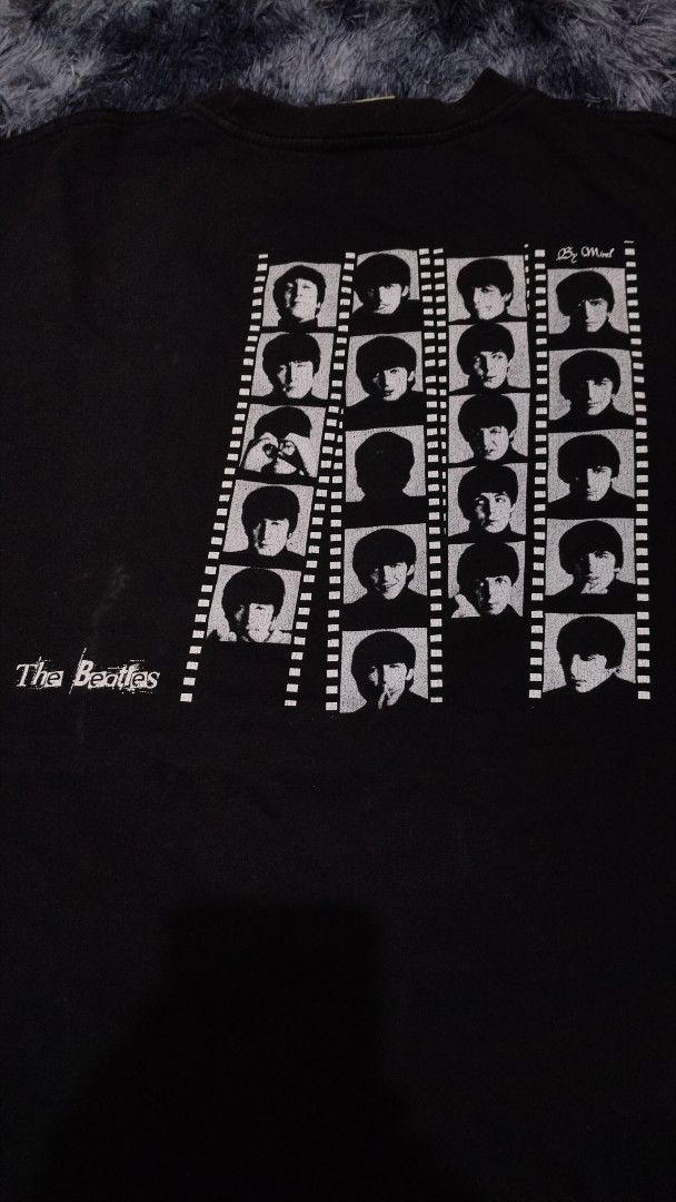 The Beatles Michael Athletic Dept T-Shirt (Category: Tshirts & Polo Shirts ) located in Manila. Submitted by opthrift.shop (Listing ID 1435520051, Image 3). Description: - The Beatles graphic t-shirt - Size: XXL - Brand: Michael Athletic Dept. - Material: 100% cotton - Design: Band graphic on front, film strip design on back.