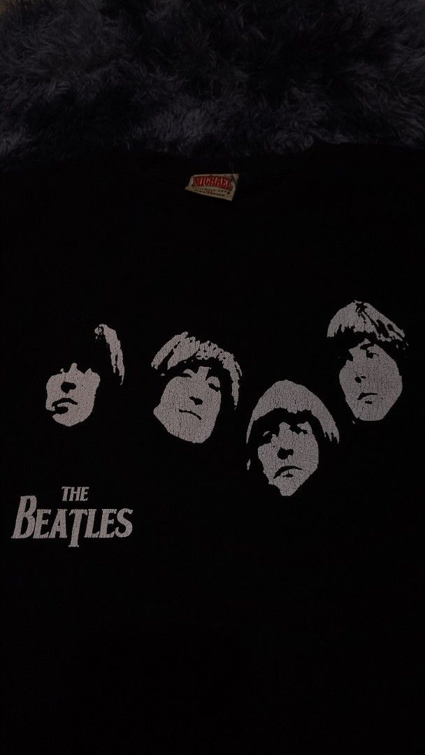 The Beatles Michael Athletic Dept T-Shirt (Category: Tshirts & Polo Shirts ) located in Manila. Submitted by opthrift.shop (Listing ID 1435520051, Image 2). Description: - The Beatles graphic t-shirt - Size: XXL - Brand: Michael Athletic Dept. - Material: 100% cotton - Design: Band graphic on front, film strip design on back.