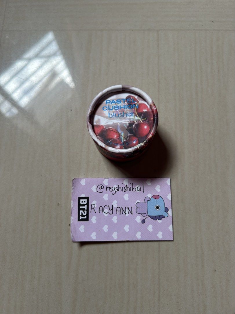 The face shop pastel blush 6g (Category: Makeup) located in Rizal. Submitted by reyshishibal (Listing ID 1435405989, Image 1). Description: SHADE : 05 Twinkle beige - brandnew and sealed - can send video condi - authentic official, scan the barcode to check authenticity - est sf if jnt: around 50 only ✅installment (original price+ 100) in 2 months.