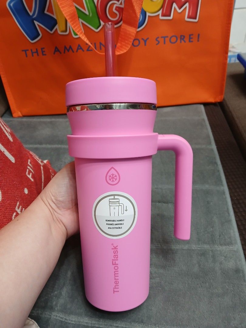 Thermoflask tumbler (Category: Water Bottles & Tumblers) located in Mabalacat. Submitted by michelle.m.d. (Listing ID 1435462660, Image 1). Description: 650 1pc, 1 available pink only💖 Original, brand new..