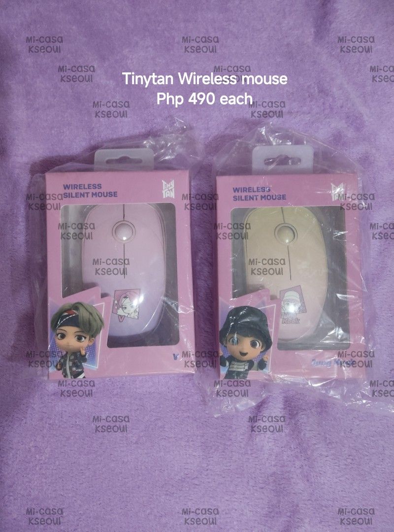 Tinytan Wireless mouse (Category: Mouse & Mousepads) located in Navotas City. Submitted by mi.casaks_ph (Listing ID 1435386667, Image 1). Description: Tinytan wireless mouse (V / JK) Php 490 each.