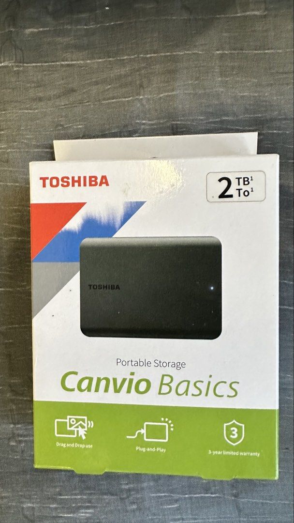 Toshiba Canvio Basics 2TB Portable Hard Drive