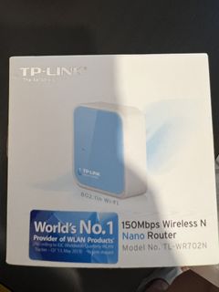 TP-Link 150Mbps Wireless N Nano Router450444449453199360