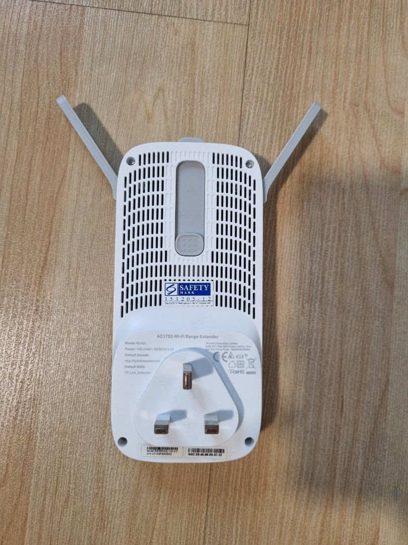 TP-Link AC1750 Wi-Fi Range Extender RE450442229389997516801