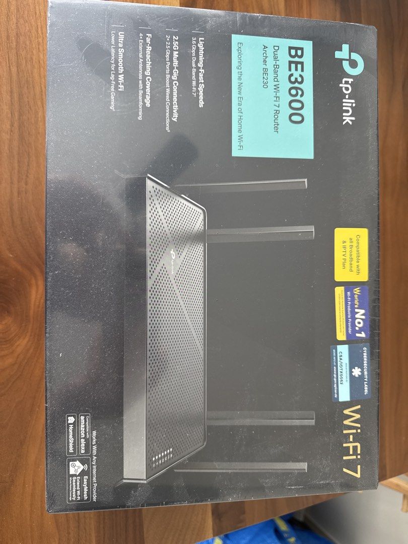 TP-Link Archer BE230 BE3600 Wi-Fi 7 Router