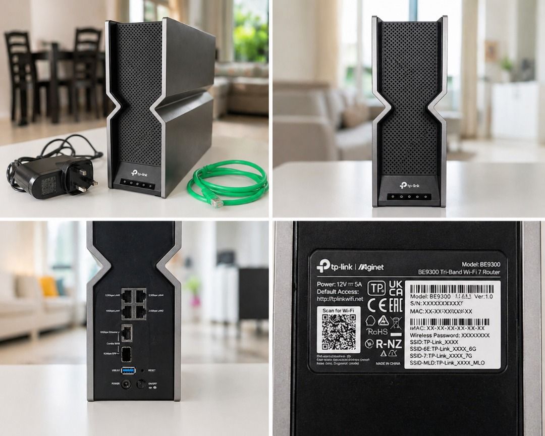 TP-Link BE9300 Tri-Band Wi-Fi 7 Router