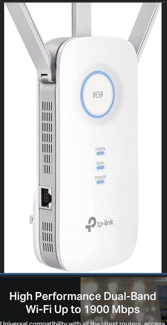 Tp-Link RE550 AC1900 WiFi Range Extender442023582420838400