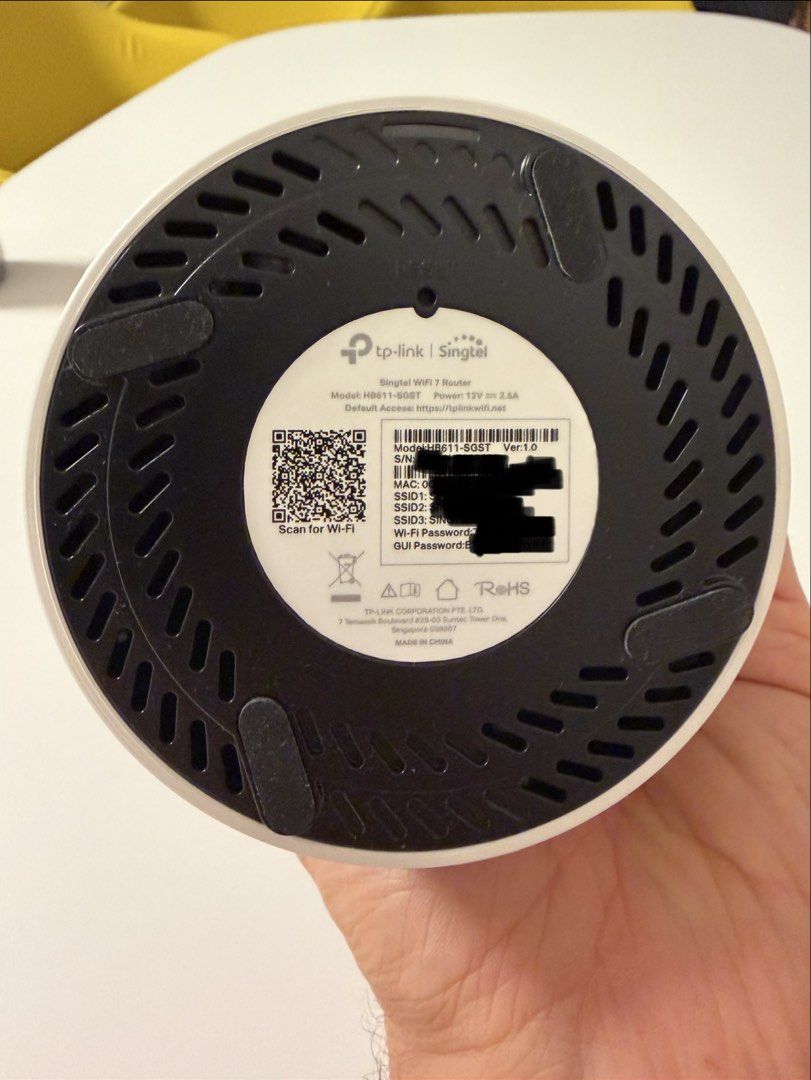 TP-Link Singtel WiFi 7 Router HB611-SGST442347117075517442