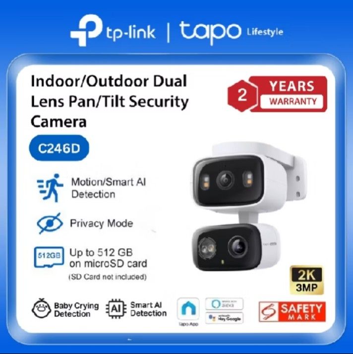 TP-Link Tapo C246D Indoor/Outdoor Security Camera