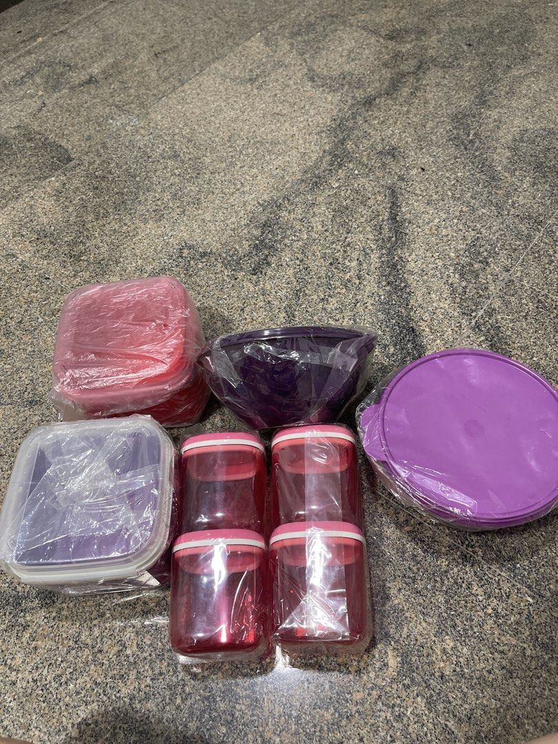 Tupperware Food Storage Containers Set442306814647347200