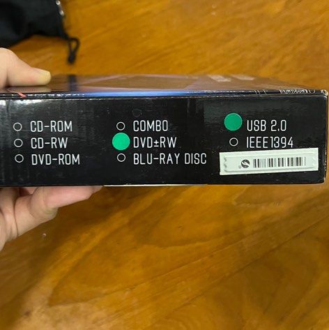 USB 2.0 Slim External DVD Drive - Brand New442230275289262082