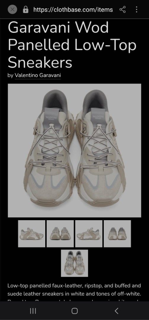 Valentino Sneakers size 43 (AUTHENTIC/ORIGINAL) (Category: Sneakers & Footwear) located in Paranaque City. Submitted by justcody (Listing ID 1435437452, Image 1). Description: Price is negotiable GUARANTEED AUTHENTIC/ORIGINAL. COMES WITH ORIGINAL VALENTINO BOX, DUST BAGS, ENVELOPE, AND PAPER WRAPPINGS. THIS IS A USED/ PRELOVED ITEM, BUT IN VERY GOOD CONDITION. WORN FEW TIMES ONLY DURING CITY WALKS. HINDI GINAMIT SA LUPA. NEEDS WASHING. This was b