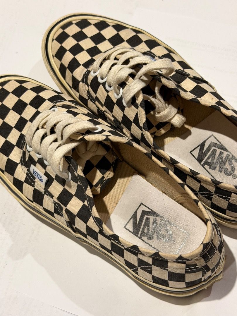 Vans Anaheim 44 DX black checkered board (Category: Sneakers) located in Quezon City. Submitted by paupao789 (Listing ID 1435371913, Image 3). Description: Size 7M rfs: decluttering .