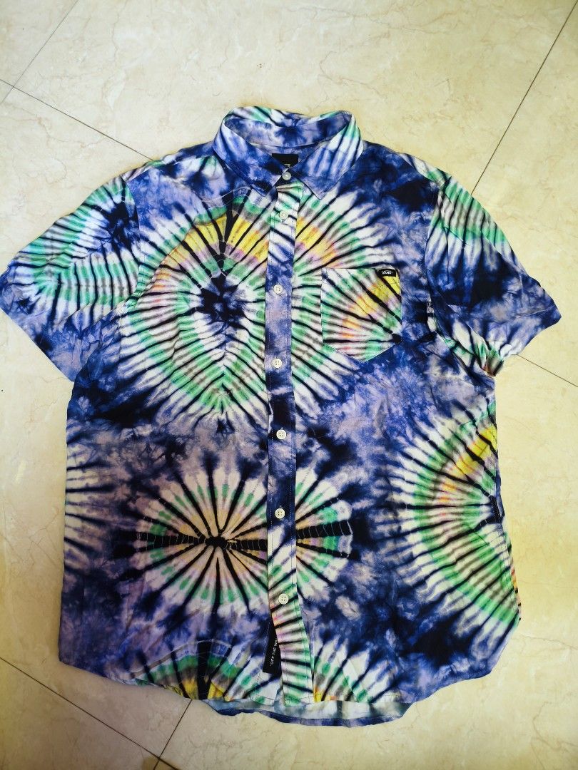 Vans new age purple tie dye (Category: Tshirts & Polo Shirts ) located in Puerto Princesa. Submitted by lotsstuff (Listing ID 1435520810, Image 2). Description: Size small 20/27 like new price 680+sf.
