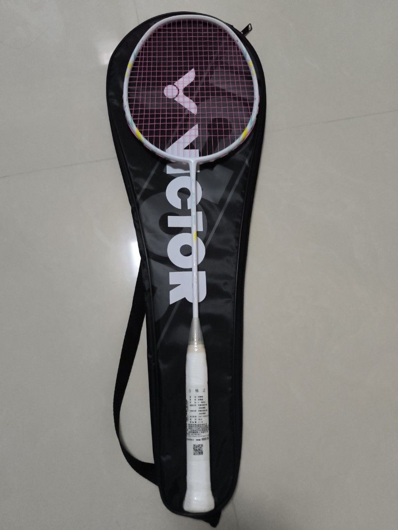 Victor Racket Advanced Victor Auraspeed 9000 Badminton Racket, Sports Equipment, Sports ...