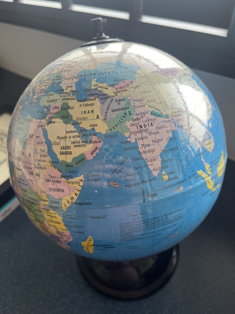 Vintage Globe - Educational and Decorative