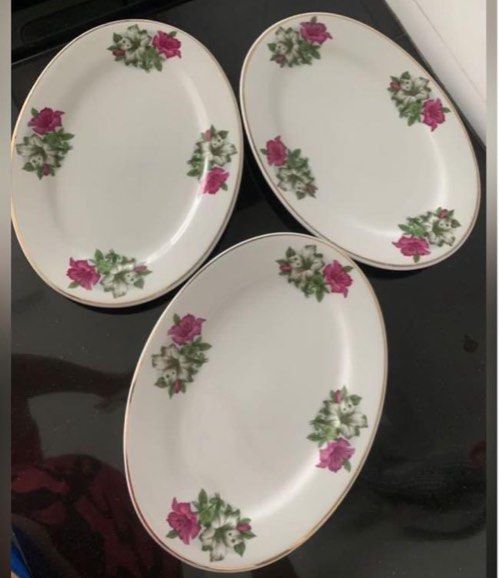 Vintage Kangkung plates