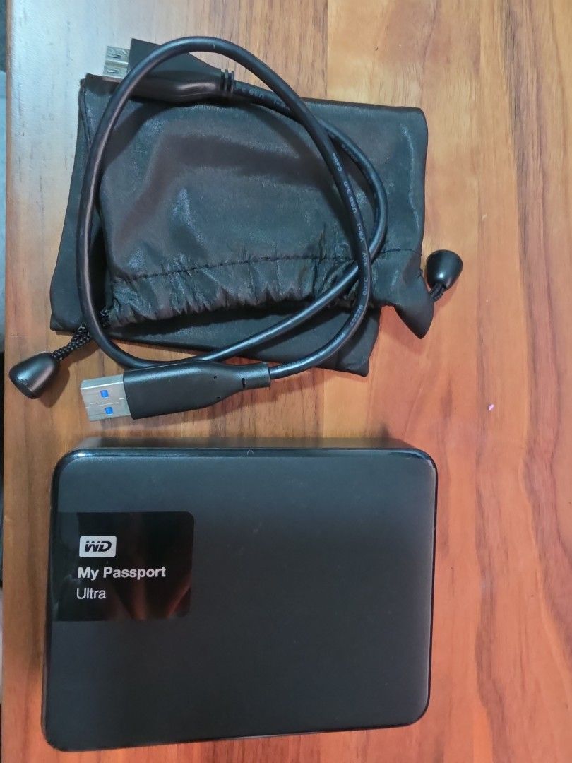 WD My Passport Ultra 3TB External Hard Disk Drive HDD