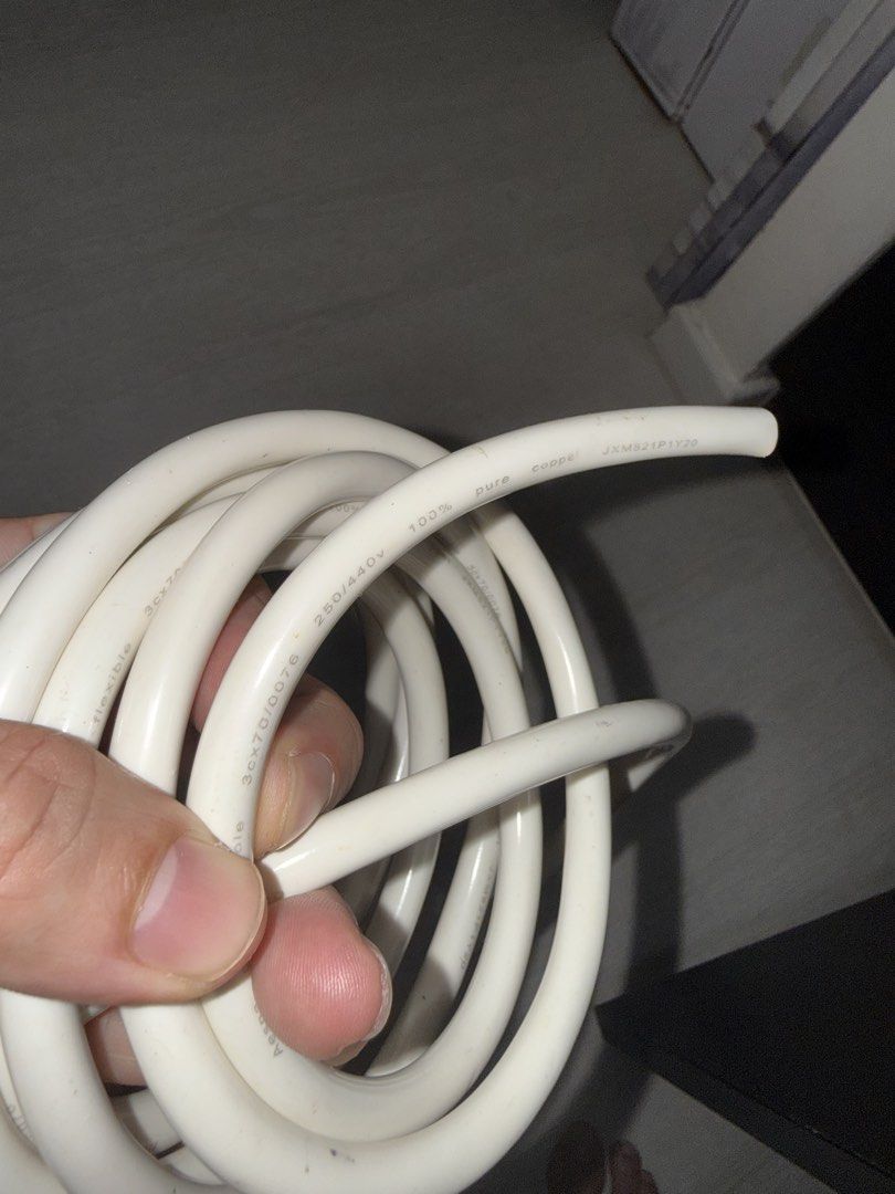 White Electrical Cable - 3 Core442224019401625600