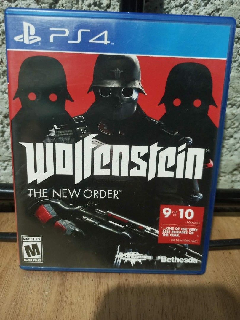 Wolfenstein the new order PS4 Game (Category: PlayStation) located in Manila. Submitted by furryshop_888 (Listing ID 1420478060, Image 1). Description: Great Deal!! 🎮💸💯.