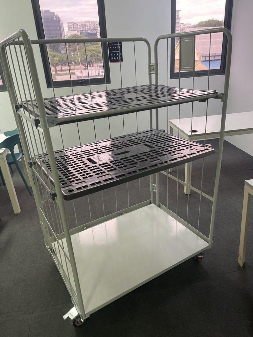Worktainer, Rolling Cage with shelves.