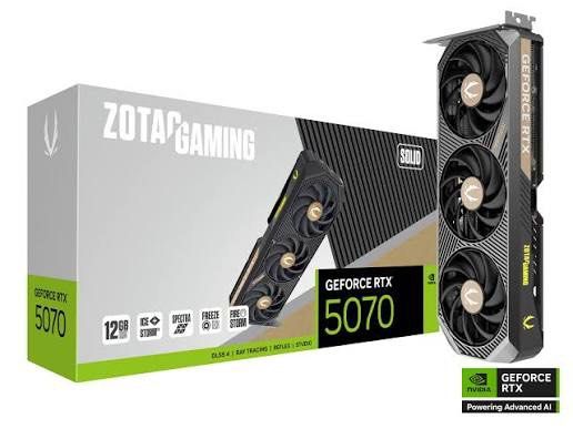 Zotac Gaming GeForce RTX 5070 12GB Graphics Card