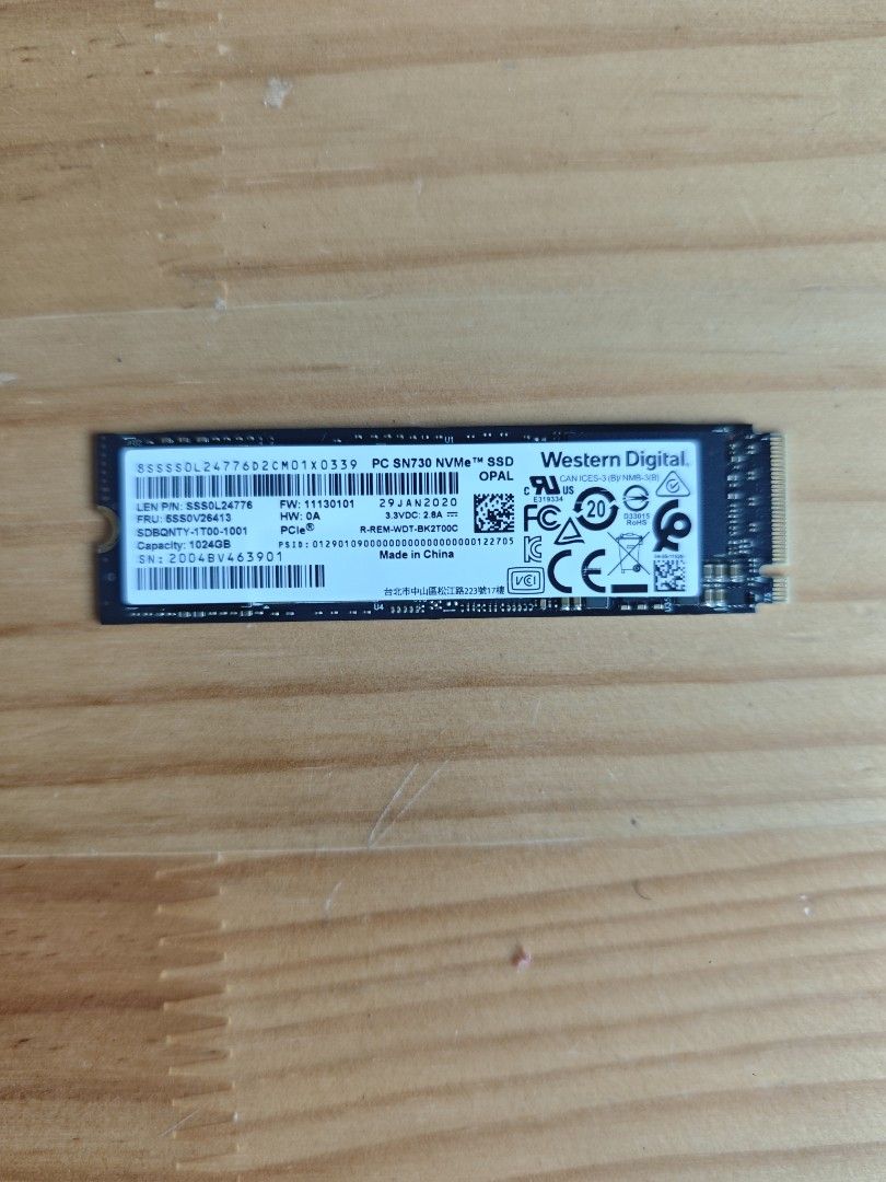 1tb SSD m.2 nvme west digital450026841425858560