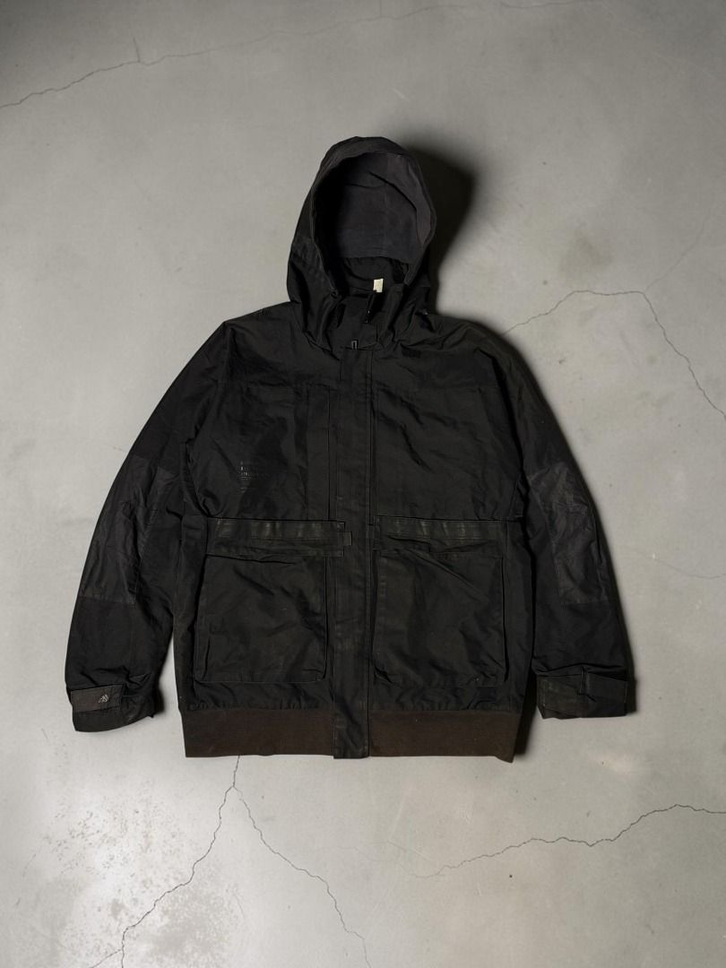 Adidas TH JKT FUNC bomber jacket (Category: Coats, Jackets and Outerwear) located in Manila. Submitted by playingros58430 (Listing ID 1437113706, Image 1). Description: Adidas TH JKT FUNC bomber jacket Good Condition Color rate: 9.7/10 Issue: faded ribbed hem Mine: 350 Size: L.