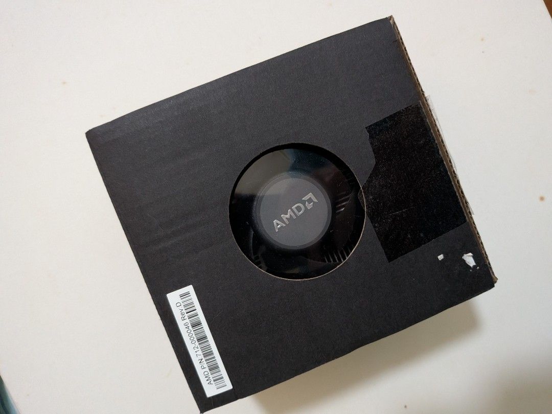 AMD Wraith CPU Cooler (Category: Computer Parts) located in Mandaluyong City. Submitted by pbu000 (Listing ID 1437117401, Image 2). Description: Condition: 10/10 - Brand New - Came with the AM5 CPUT bought - Already have pre-applied thermal paste Inclusions: - OG Box Payment Methods: BPI - Maya - Gcash RFS: Used a different cooler for my build. Shipping will be shouldered by the buyer..