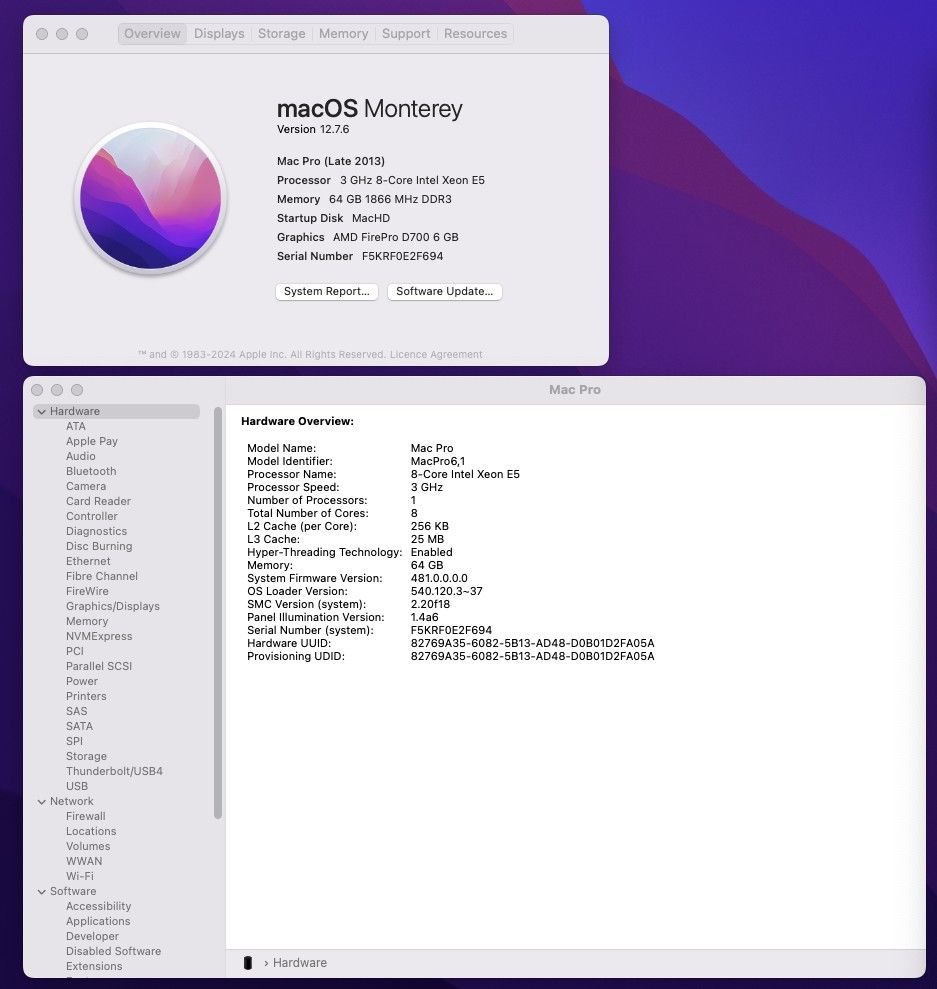 Apple Mac Pro 2013450616556227153922