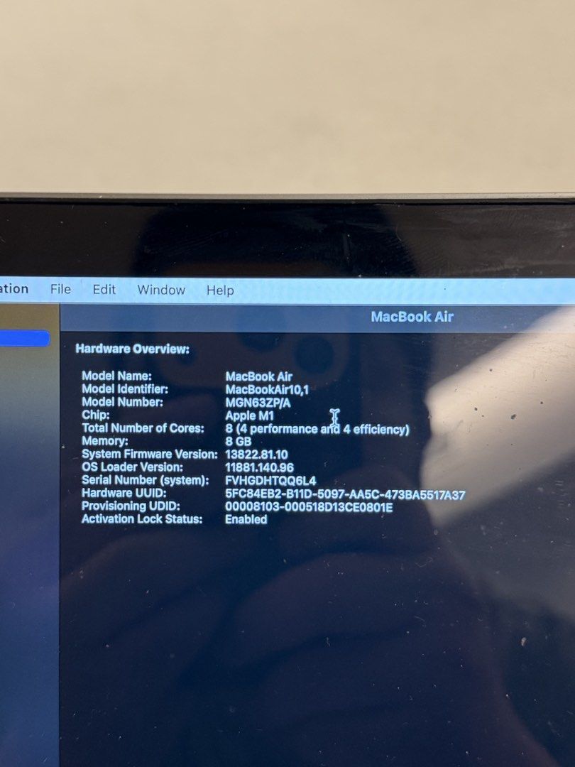 Apple MacBook Air M1 2020 - 8GB RAM450485143859384322