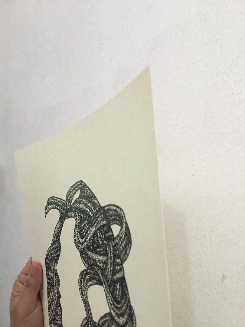 Artwork Pen and Ink ( Unframed ) " Whisperer " (Category: Art & Prints) located in Santa Rosa. Submitted by teph.l (Listing ID 1437097309, Image 3). Description: “Whisperer” Unframed Php 4,000 Medium: pen and ink on watercolor paper Size: 12 x 12 inches Ap Marfil 2026 MOP: GCASH Shipment: LBC / Lalamove Shipping fee shouldered by the buyer.