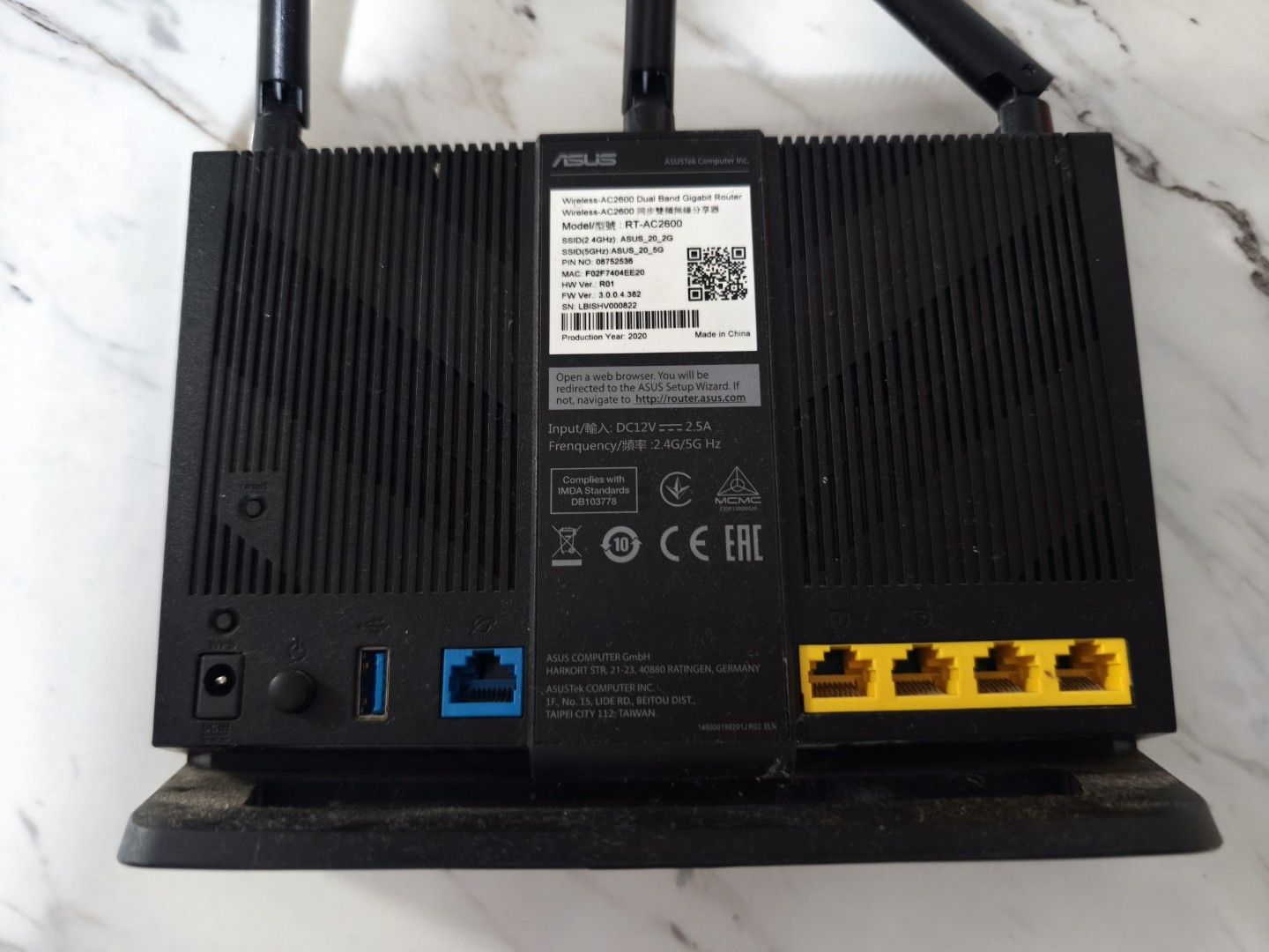 ASUS Router RT-AC2600450623704222945281