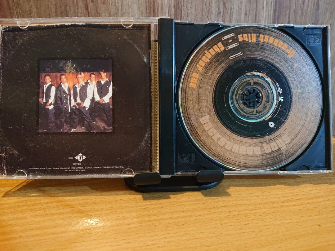 Backstreet boys greatest hits (Category: Portable Music Players) located in Paranaque City. Submitted by dalyas0031 (Listing ID 1437080879, Image 2). Description: Near mint condition Hit songs i want it that way, as long as you loved me, all i have to give, shape of my heart and more Bpi mode of payment Buyer covers shipping fee Shipping via lalamove, joyride, lbc, jrs, gogo xpress.