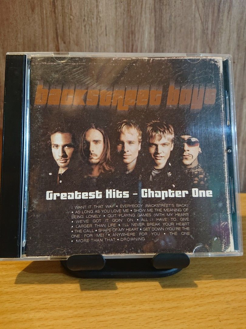 Backstreet boys greatest hits (Category: Portable Music Players) located in Paranaque City. Submitted by dalyas0031 (Listing ID 1437080879, Image 3). Description: Near mint condition Hit songs i want it that way, as long as you loved me, all i have to give, shape of my heart and more Bpi mode of payment Buyer covers shipping fee Shipping via lalamove, joyride, lbc, jrs, gogo xpress.