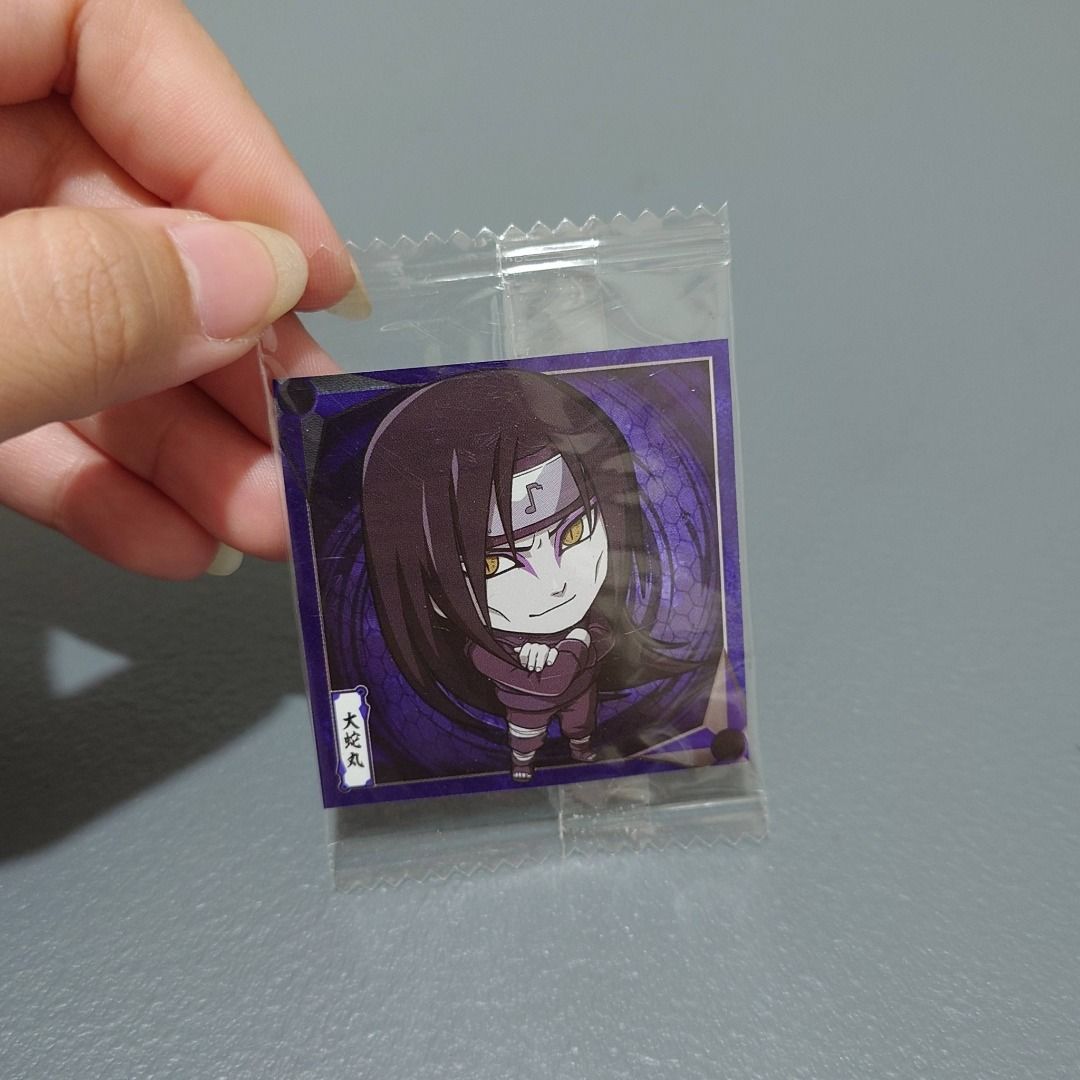 Bandai Niformation Naruto Shippuden Ninkai Seal Wafer sticker ...