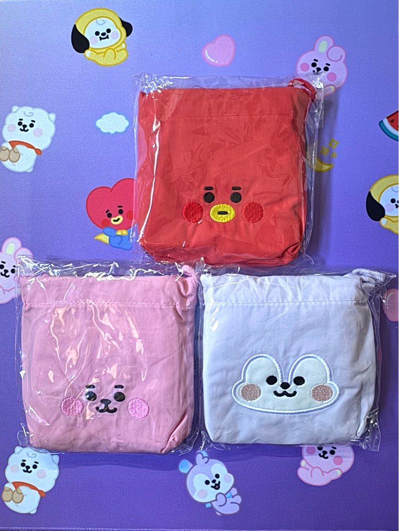BT21 Baby Basic Eco Bag (Mang) (Category: Tote Bags) located in Paranaque City. Submitted by worldasiloveit (Listing ID 1437184491, Image 1). Description: ✅ Mang ❌ Cooky ❌ Tata ₱1,500 each On-hand Authentic items bought from Line Friends Myeongdong MOP: GCash, BPI QR code, Metrobank Note: Last four photos not mine RFS: extras/impulse buys (because they’re so cute) 😅.