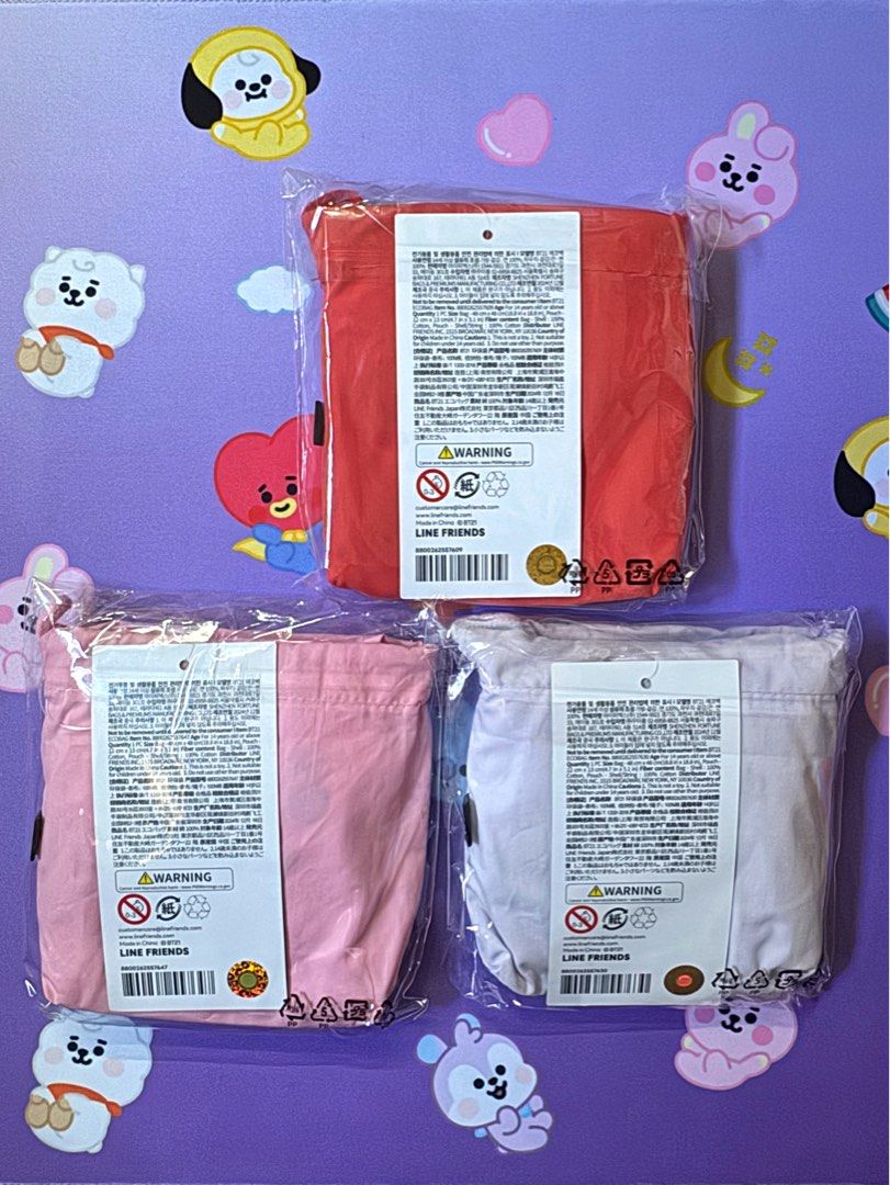 BT21 Baby Basic Eco Bag (Mang) (Category: Tote Bags) located in Paranaque City. Submitted by worldasiloveit (Listing ID 1437184491, Image 2). Description: ✅ Mang ❌ Cooky ❌ Tata ₱1,500 each On-hand Authentic items bought from Line Friends Myeongdong MOP: GCash, BPI QR code, Metrobank Note: Last four photos not mine RFS: extras/impulse buys (because they’re so cute) 😅.