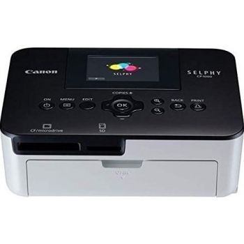 Canon Selphy CP1000 Photo Printer (Category: Printers, Scanners & Copiers) located in Pasig City. Submitted by sanini123 (Listing ID 1437095479, Image 1). Description: - Canon Selphy CP900 photo printer - Compact and portable design - Color LCD screen for easy navigation - Compatible with CF/microdrive and SD cards - Includes power, menu, edit, and print buttons - Stylish white and black color scheme.