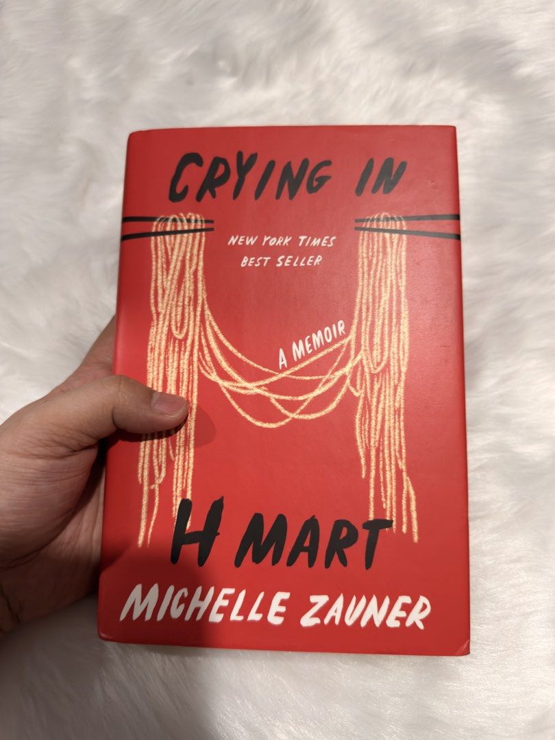 Crying in H Mart: A Memoir (Hardcover) (Category: Storybooks) located in Manila. Submitted by daddygojo (Listing ID 1437135014, Image 1). Description: - Like new - Slight foxing at the bottom - MOP: Gcash/Maya/BPI - Shipping: J&T (shouldered by buyer).